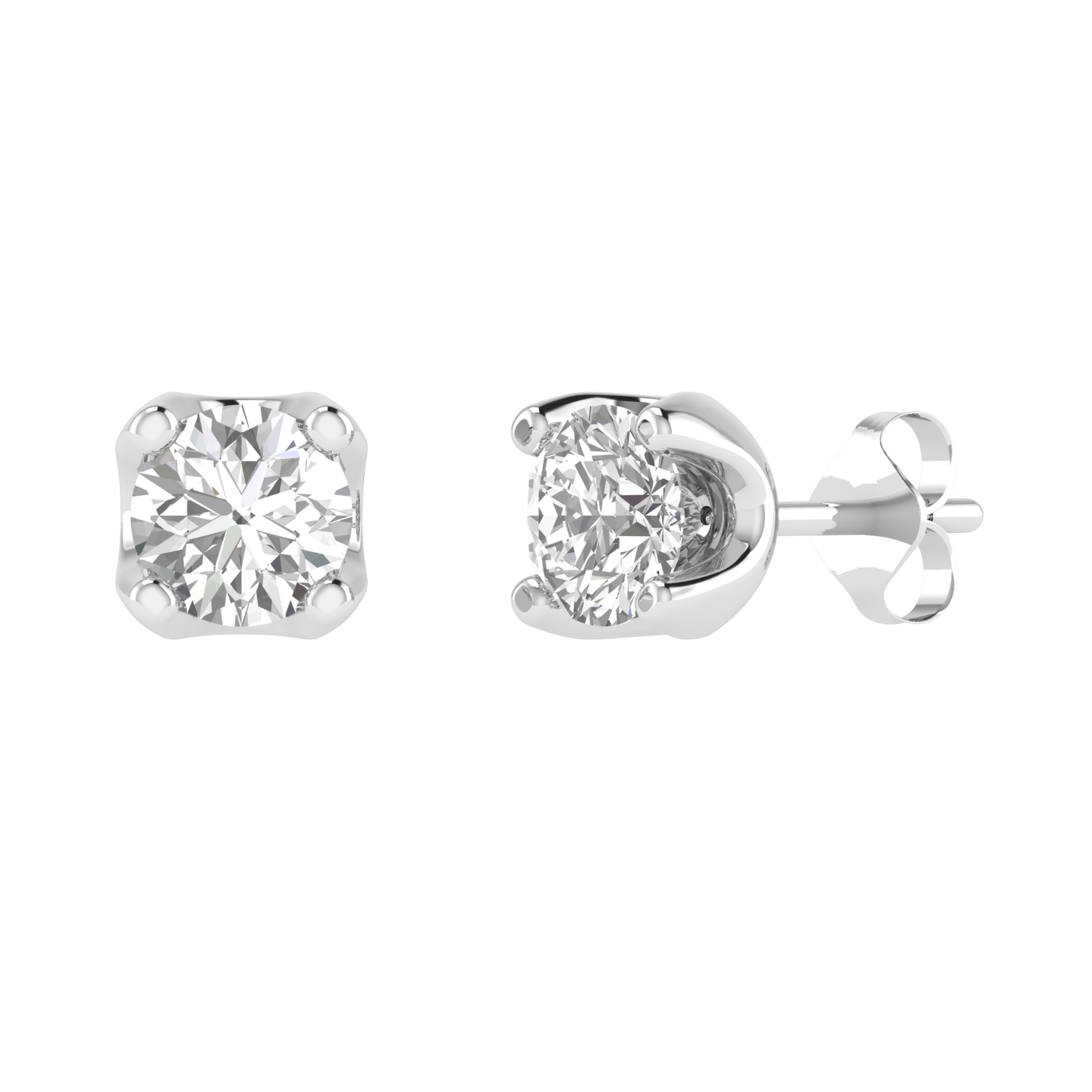 30 pointer earrings - White