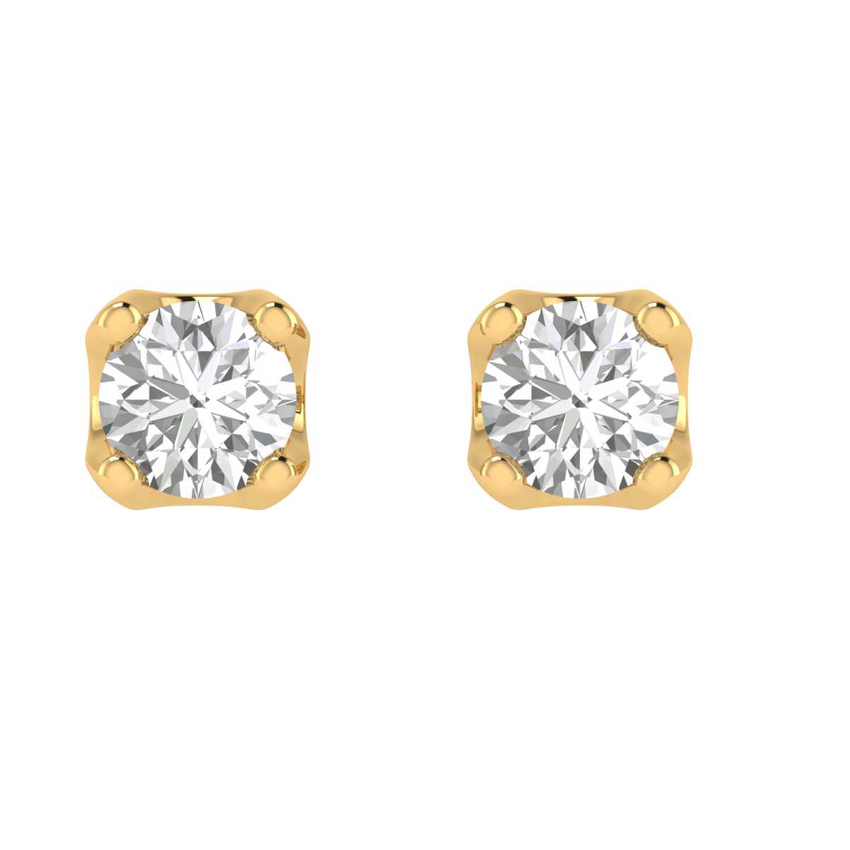 30 pointer earrings - Gold