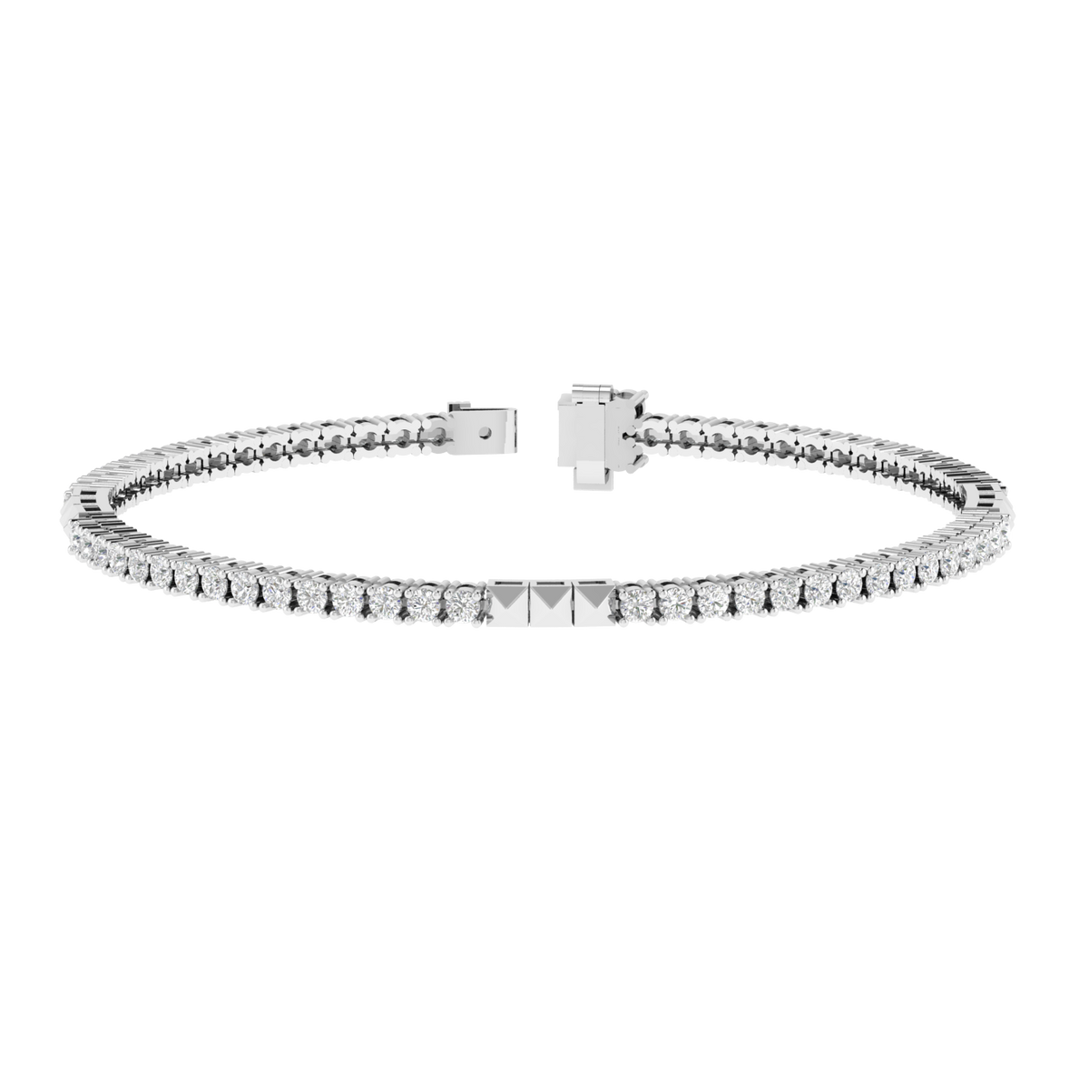 Lab Grown classic 4 cent tennis bracelet