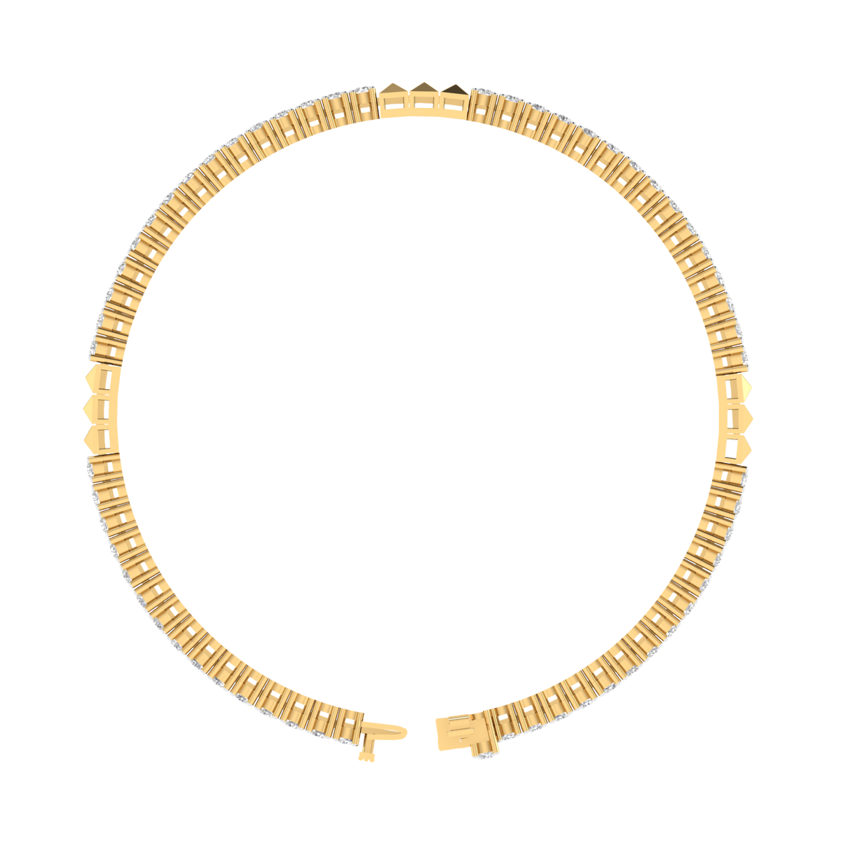 Lab Grown classic 4 cent tennis bracelet