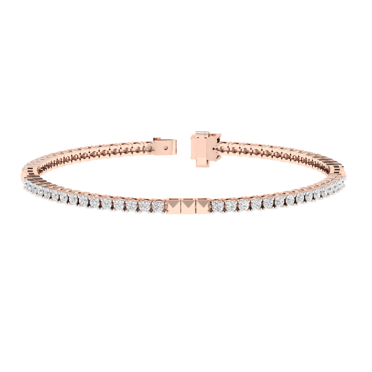 Lab Grown classic 4 cent tennis bracelet