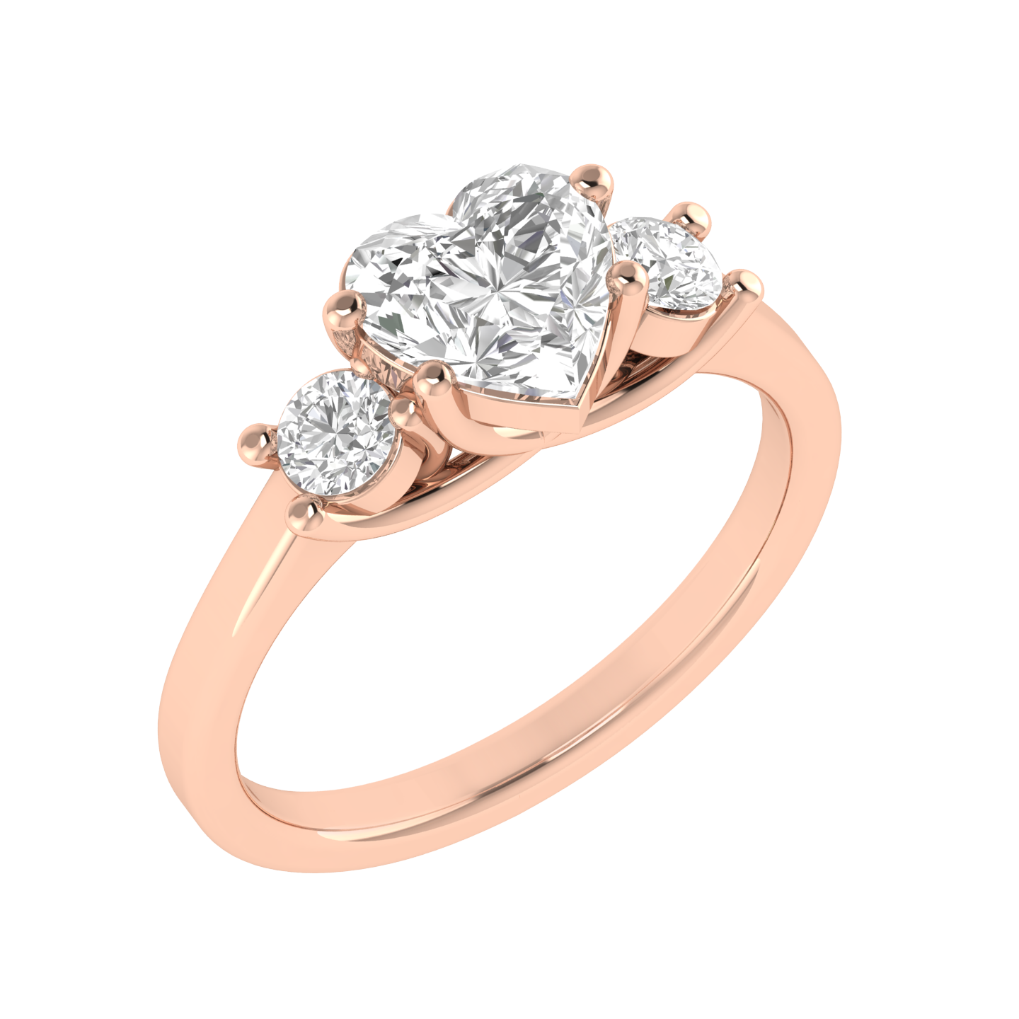 Heart Trilogy Ring - Rose