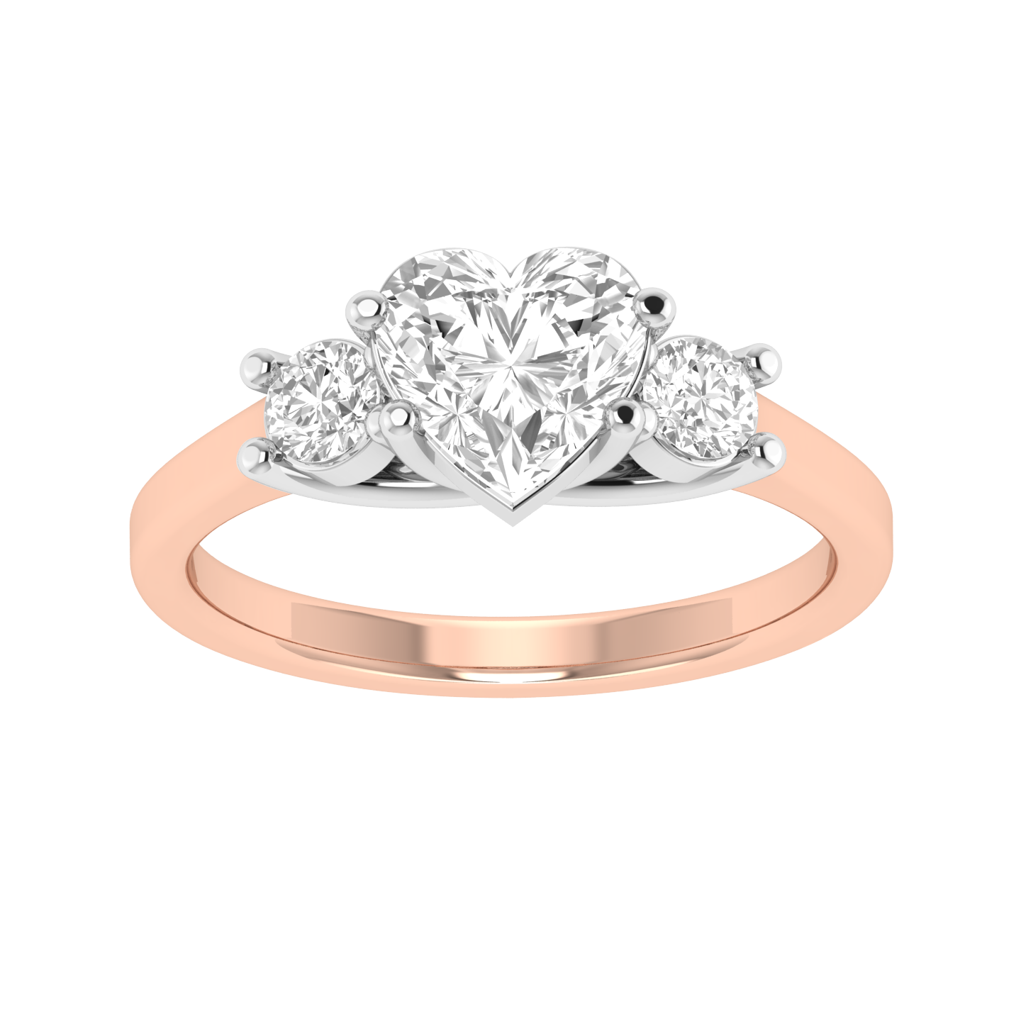 Heart Trilogy Ring - Rose