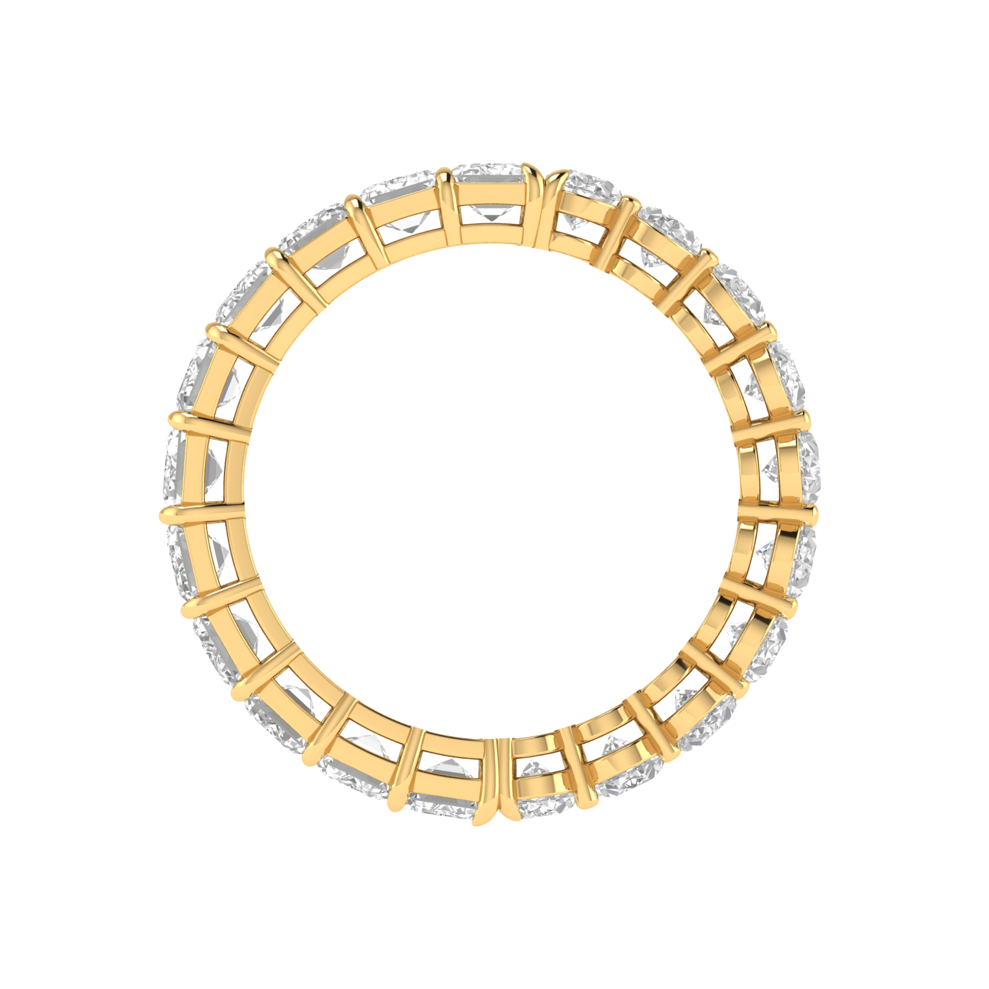 Multishaped Eternity Band - Gold