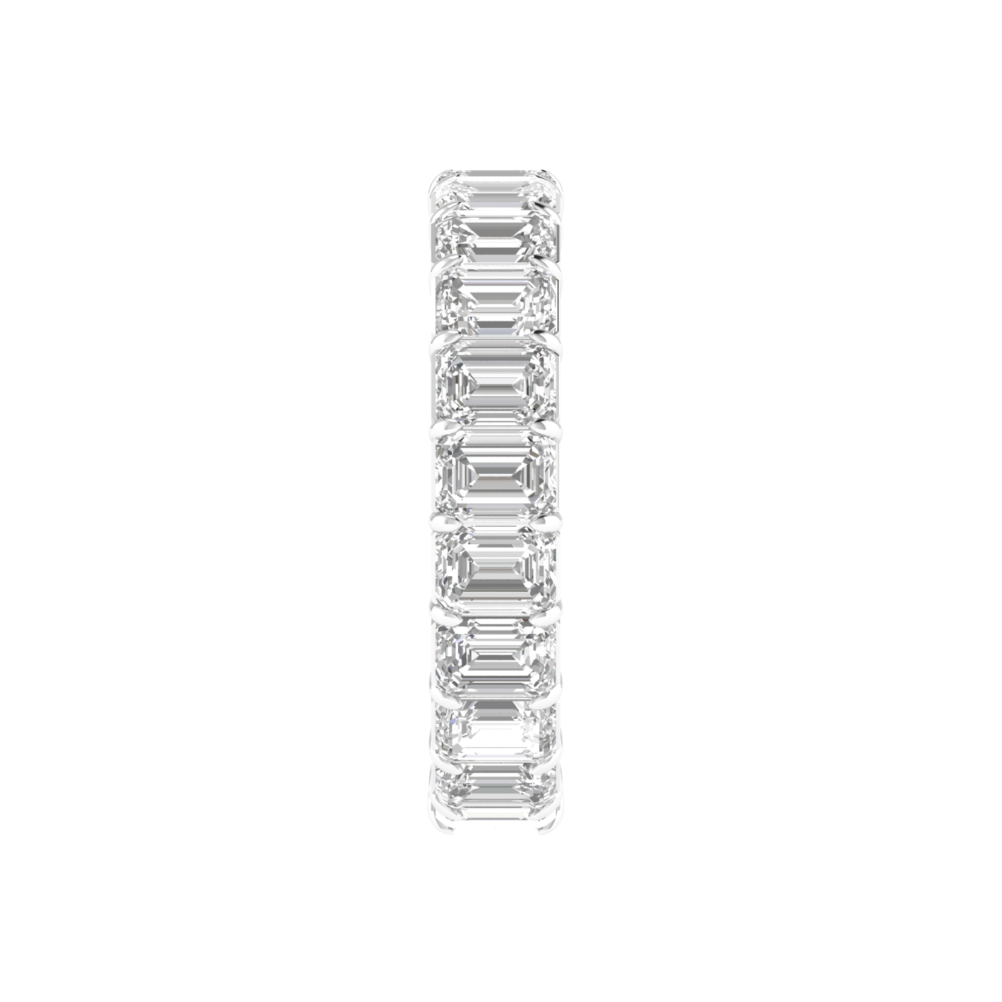Multishaped Eternity Band - White