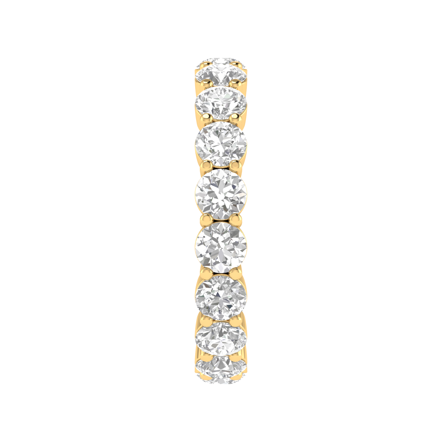 Round Eternity Band - Gold