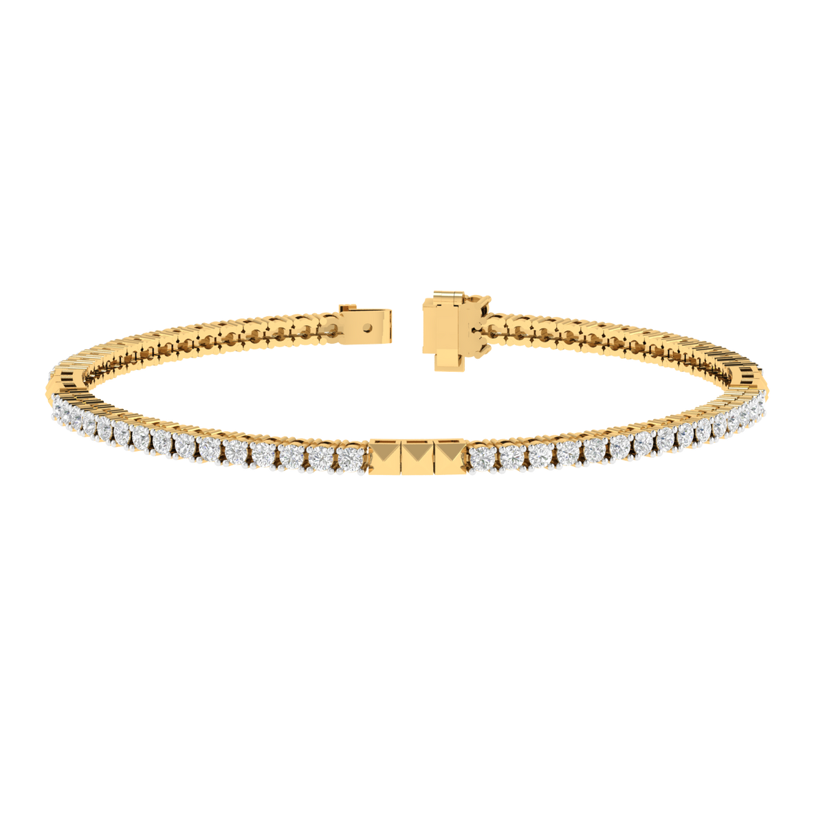 Lab Grown classic 4 cent tennis bracelet