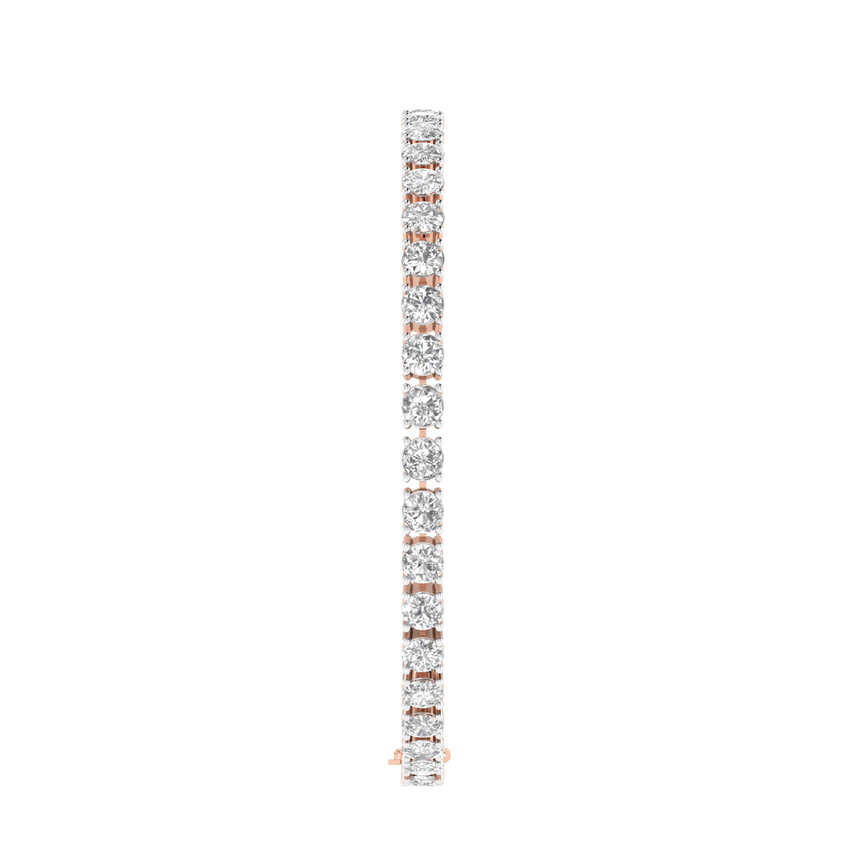 Lab Grown 30 pointer Tennis bracelet - Rose