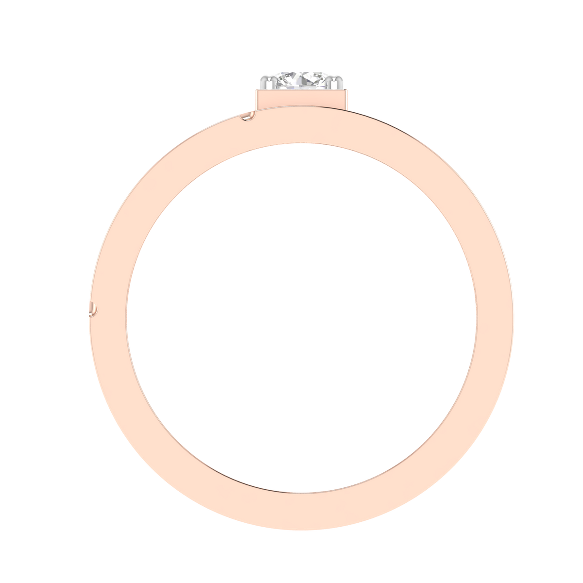 Lab Grown 40 pointer Gents ring