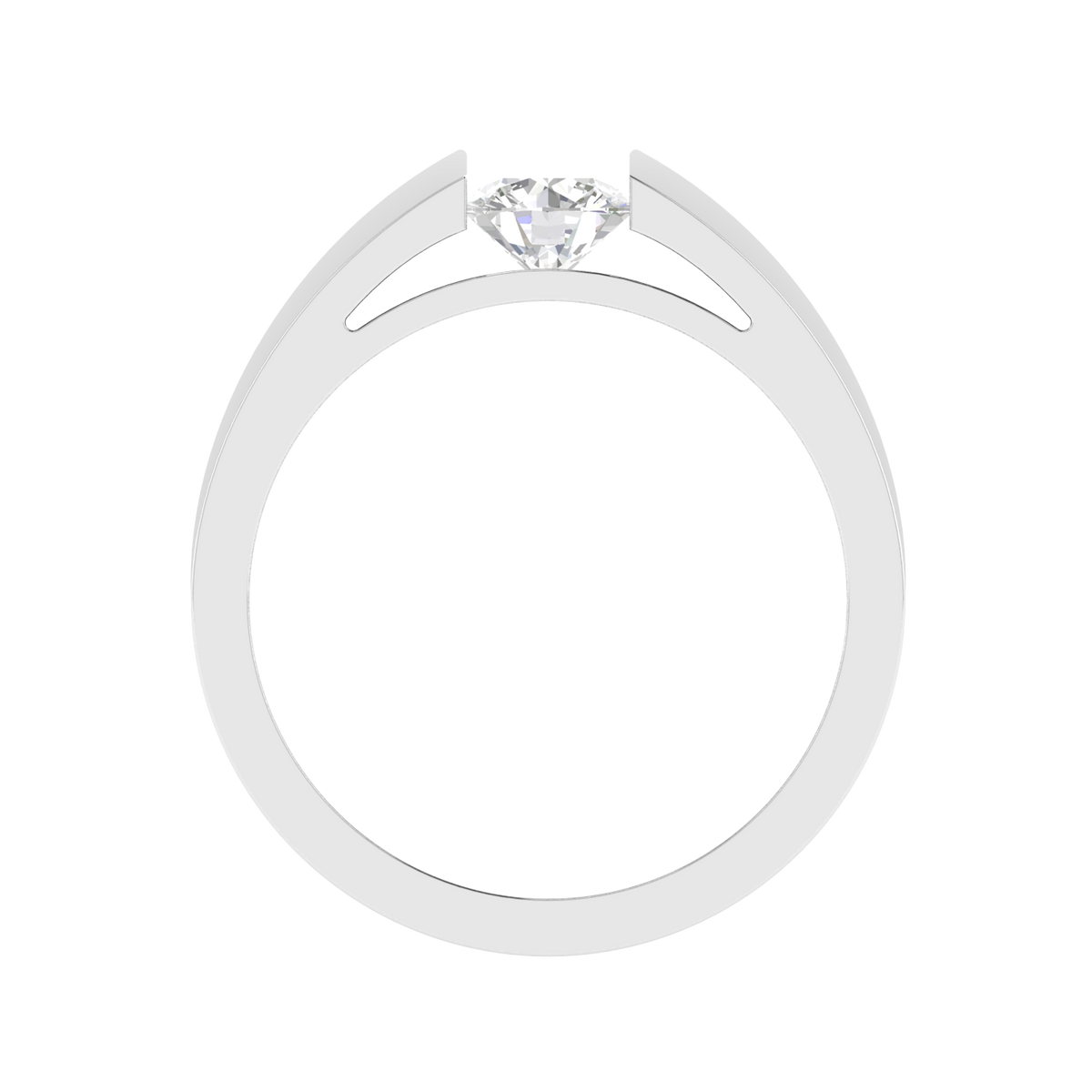 Lab Grown 70 pointer soliatire Gents Ring