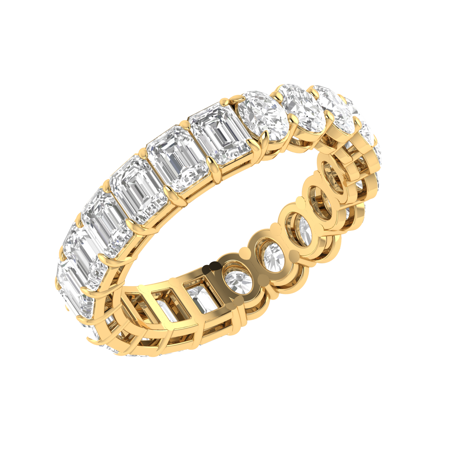 Multishaped Eternity Band - Gold
